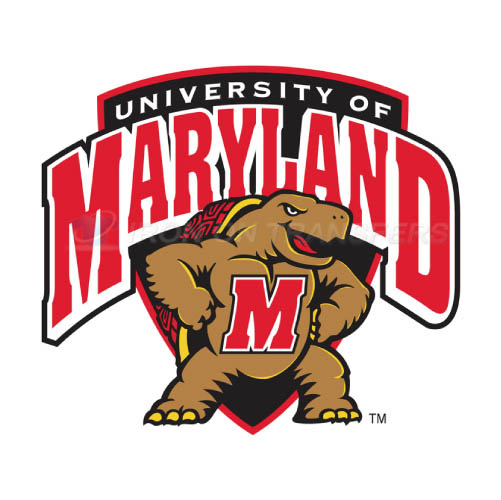 Maryland Terrapins Logo T-shirts Iron On Transfers N4989 - Click Image to Close